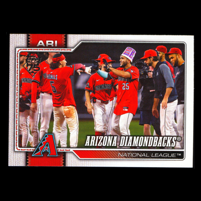 Arizona Diamondbacks 2026 Topps Team Card Diamondbacks