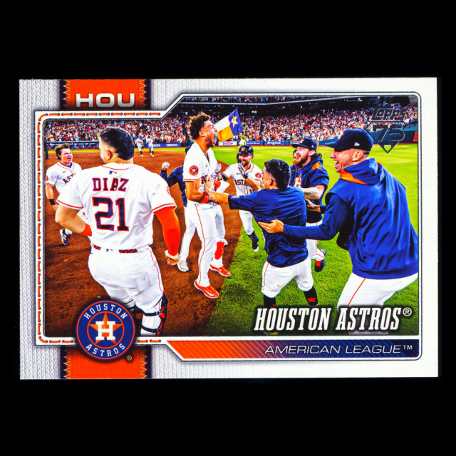 Houston Astros 2026 Topps Team Card Astros