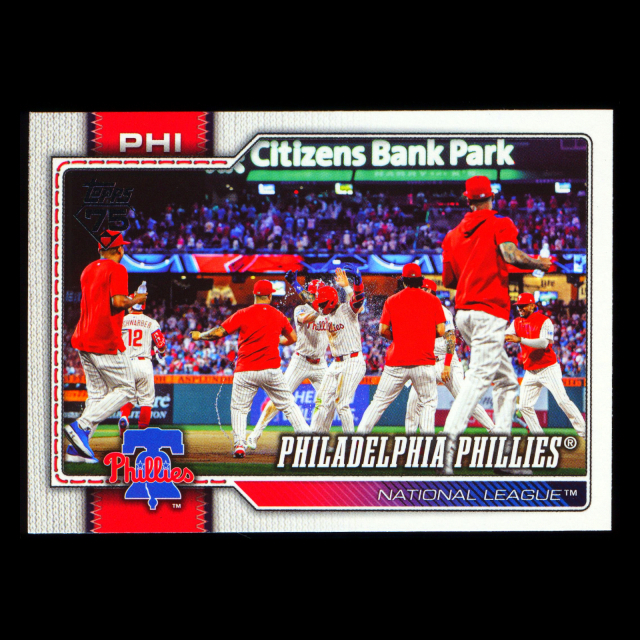 Philadelphia Phillies 2026 Topps Team Card Phillies