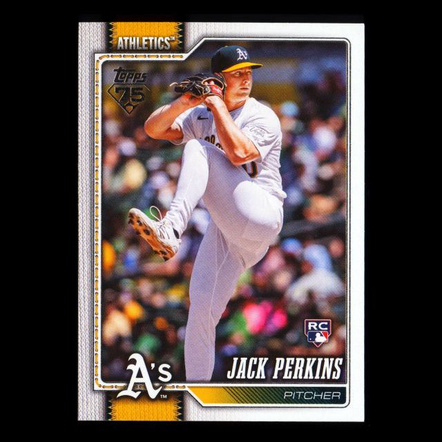 Jack Perkins RC 2026 Topps Rookie Athletics