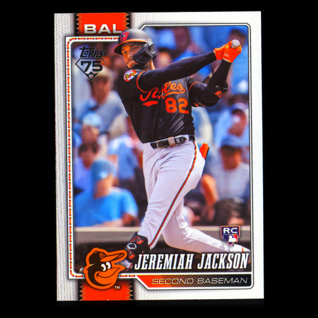Jeremiah Jackson RC 2026 Topps Rookie Orioles