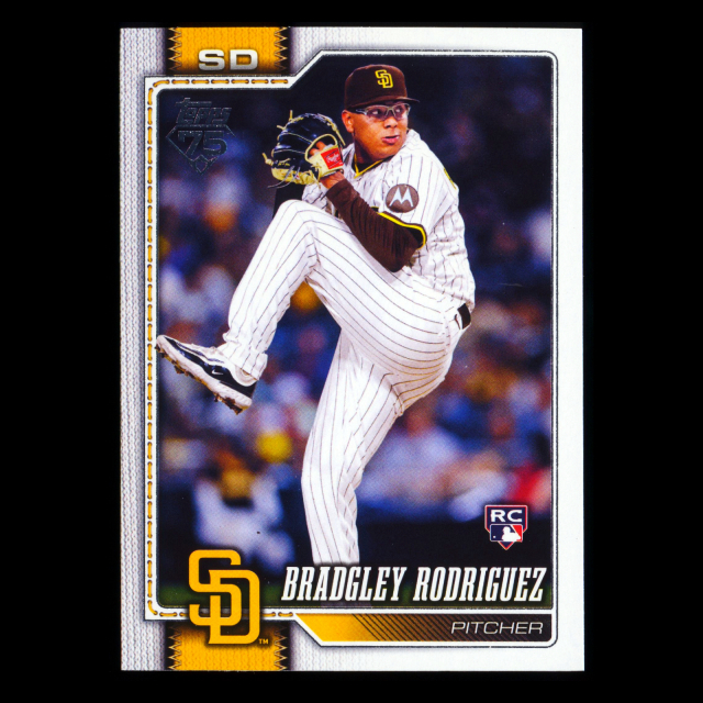 Bradgley Rodriguez RC 2026 Topps Rookie Padres