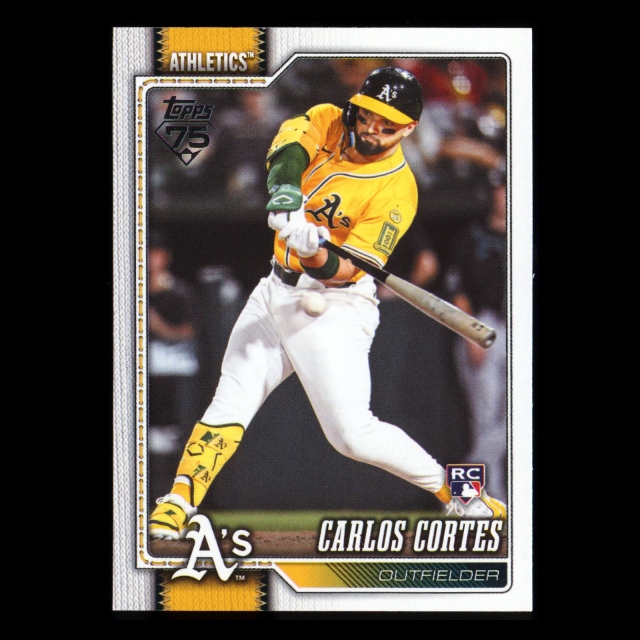 Carlos Cortes RC 2026 Topps Rookie Athletics