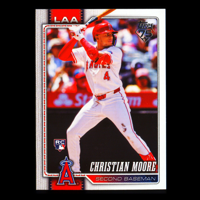Christian Moore RC 2026 Topps Rookie Angels
