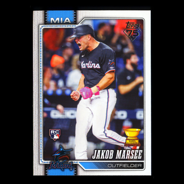Jakob Marsee RC 2026 Topps All-Star Rookie Marlins