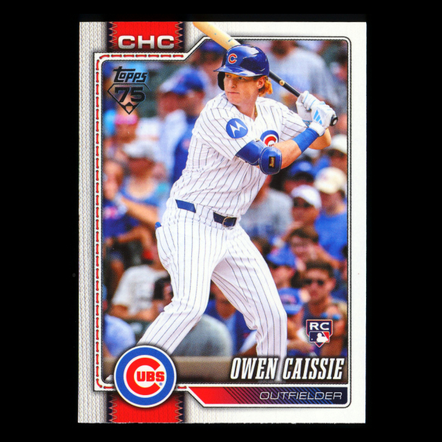 Owen Caissie RC 2026 Topps Rookie Cubs