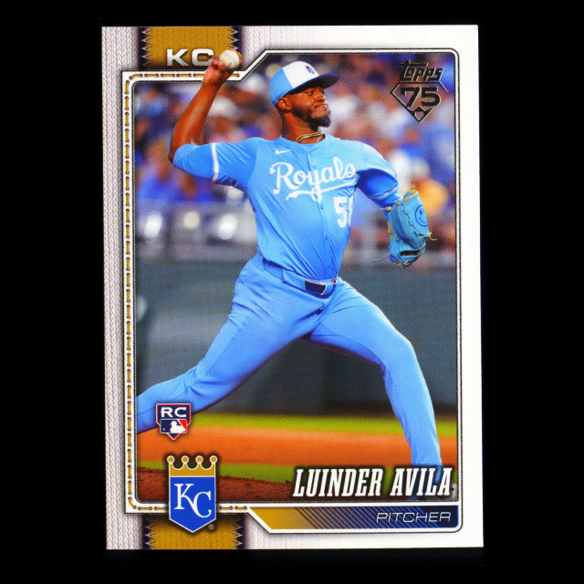 Luinder Avila RC 2026 Topps Rookie Royals