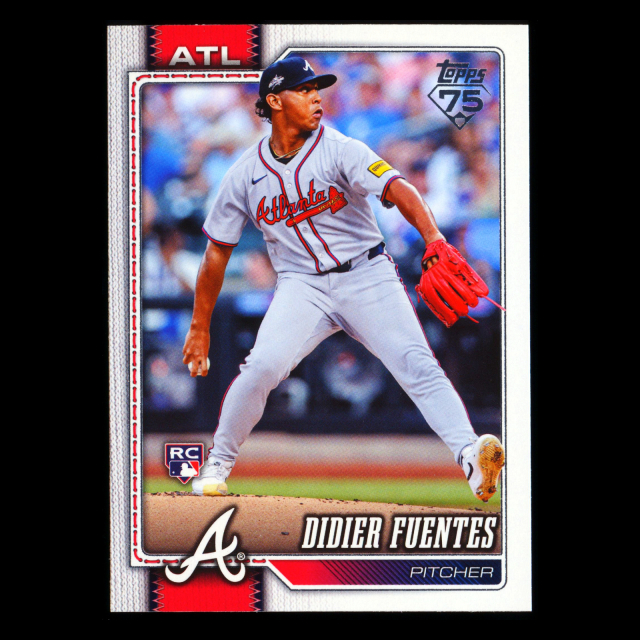 Didier Fuentes RC 2026 Topps Rookie Braves