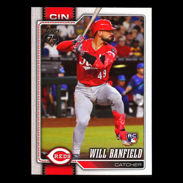 Will Banfield RC 2026 Topps Rookie Reds