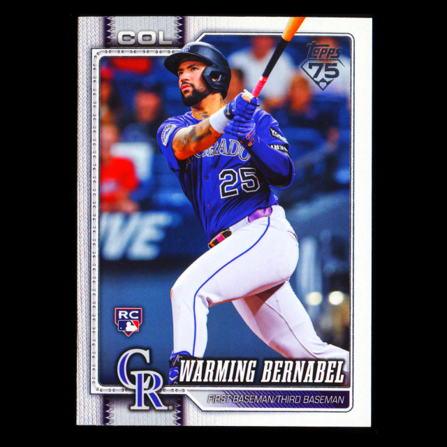 Warming Bernabel RC 2026 Topps Rookie Rockies
