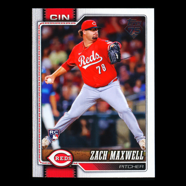 Zach Maxwell RC 2026 Topps Rookie Reds