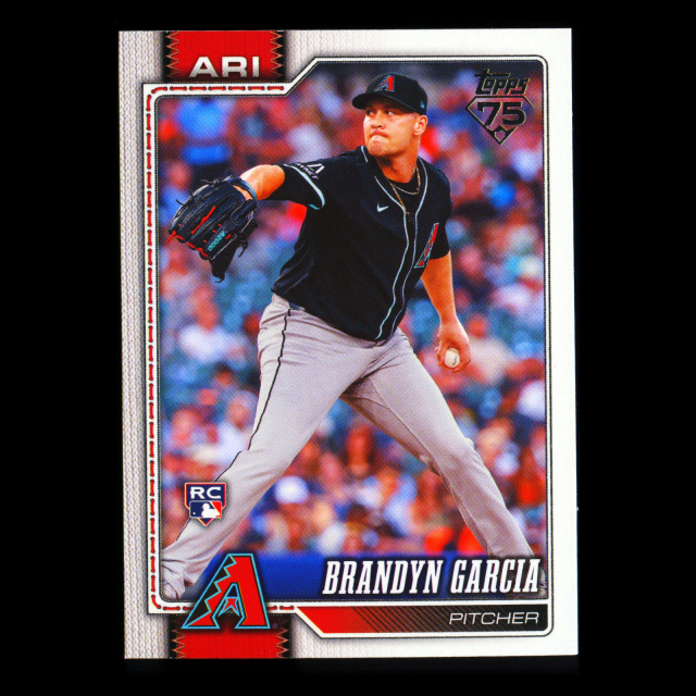 Brandyn Garcia RC 2026 Topps Rookie Diamondbacks