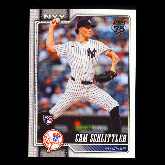 Cam Schlittler RC 2026 Topps Rookie Yankees