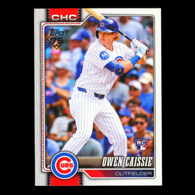 Owen Caissie RC 2026 Topps Rookie Cubs