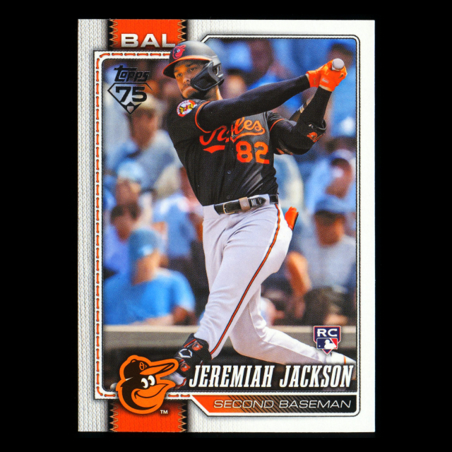 Jeremiah Jackson RC 2026 Topps Rookie Orioles