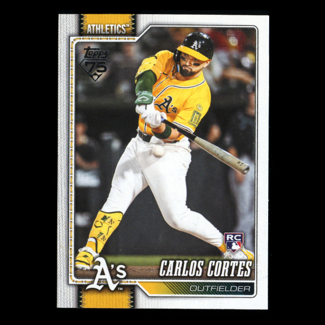 Carlos Cortes RC 2026 Topps Rookie Athletics