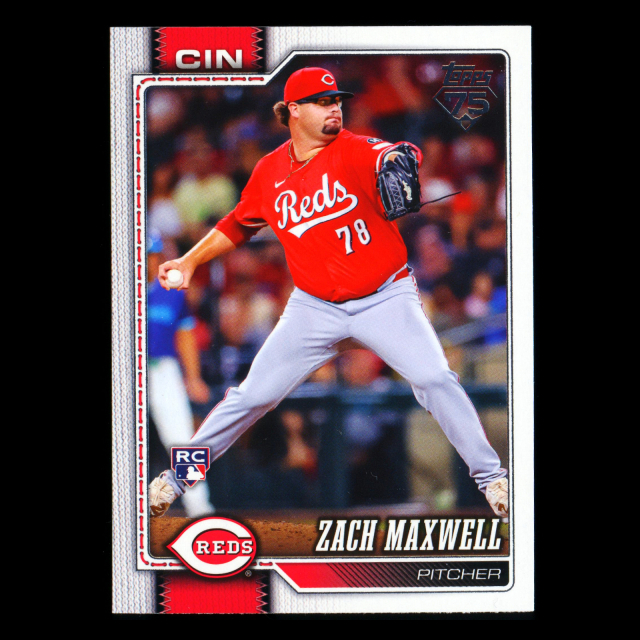 Zach Maxwell RC 2026 Topps Rookie Reds