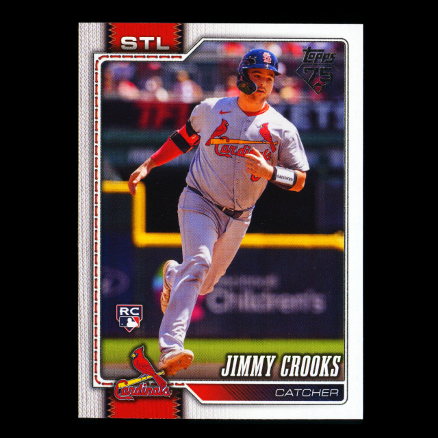 Jimmy Crooks RC 2026 Topps Rookie Cardinals