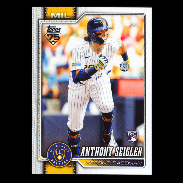 Anthony Seigler RC 2026 Topps Rookie Brewers