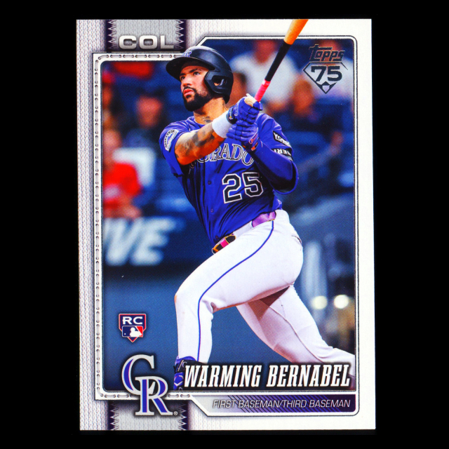 Warming Bernabel RC 2026 Topps Rookie Rockies