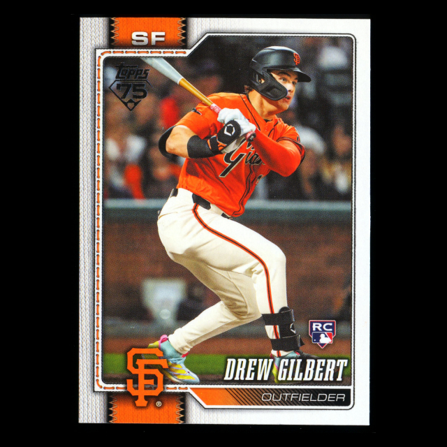 Drew Gilbert RC 2026 Topps Rookie Giants