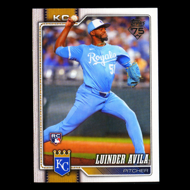 Luinder Avila RC 2026 Topps Rookie Royals