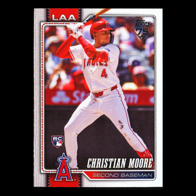 Christian Moore RC 2026 Topps Rookie Angels