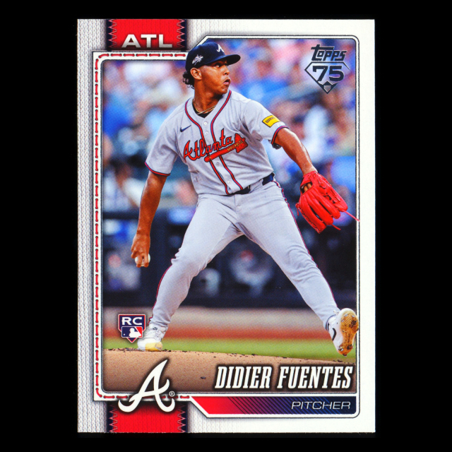 Didier Fuentes RC 2026 Topps Rookie Braves
