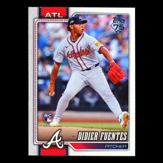 Didier Fuentes RC 2026 Topps Rookie Braves