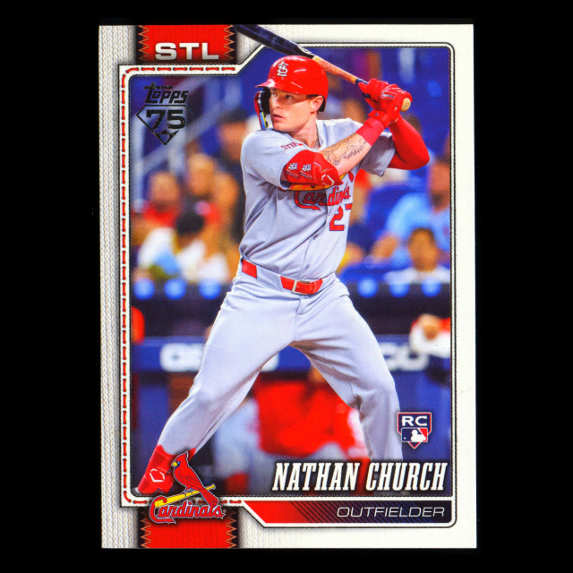 Nathan Church RC 2026 Topps Rookie Cardinals