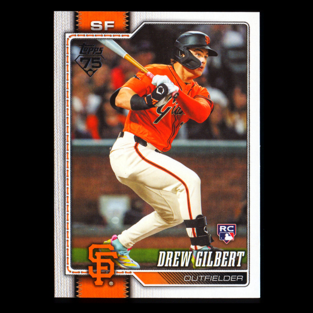 Drew Gilbert RC 2026 Topps Rookie Giants