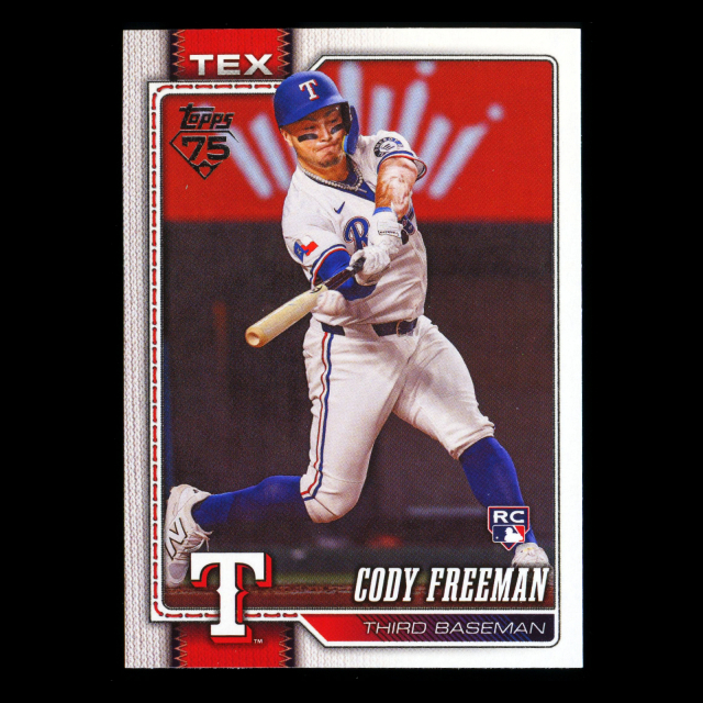 Cody Freeman RC 2026 Topps Rookie Rangers