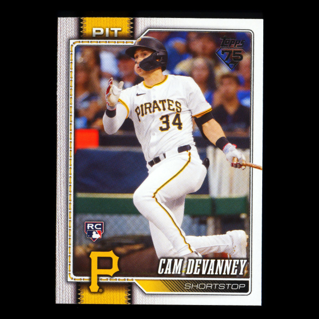 Cam Devanney RC 2026 Topps Rookie Pirates
