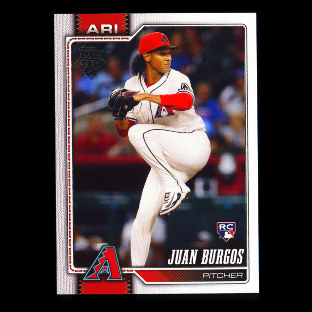 Juan Burgos RC 2026 Topps Rookie Diamondbacks