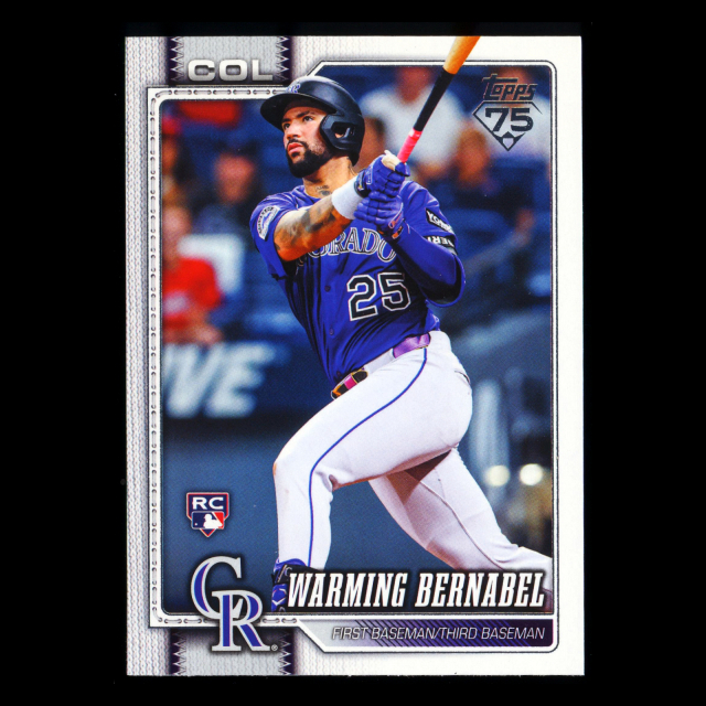 Warming Bernabel RC 2026 Topps Rookie Rockies
