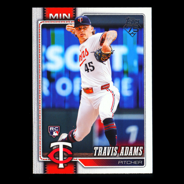 Travis Adams RC 2026 Topps Rookie Twins