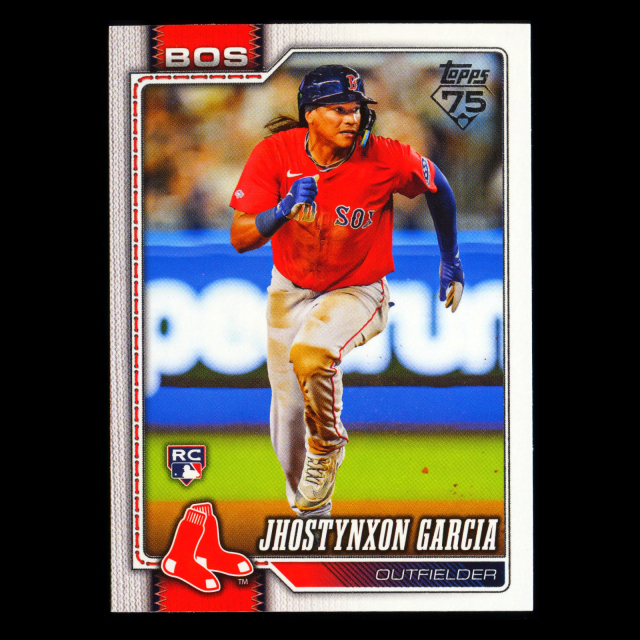 Jhostynxon Garcia RC 2026 Topps Rookie Red Sox