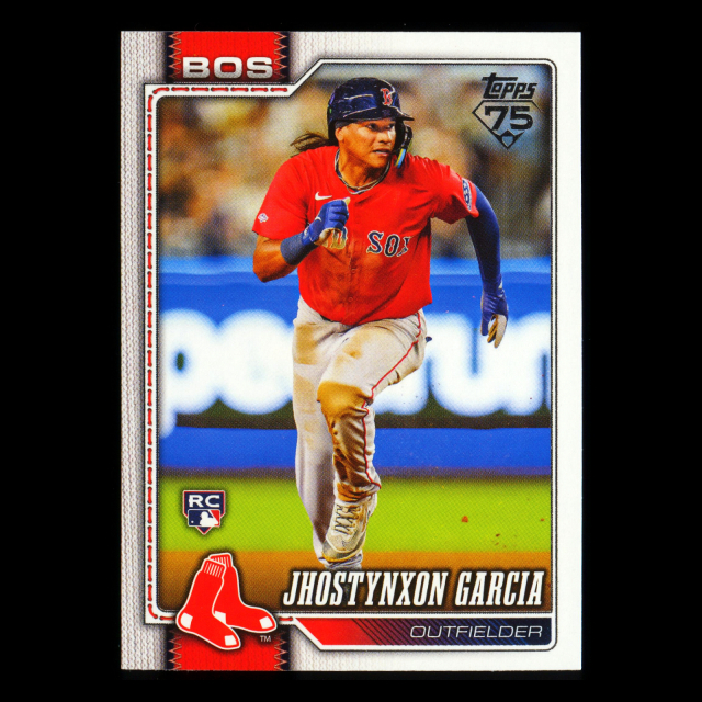 Jhostynxon Garcia RC 2026 Topps Rookie Red Sox