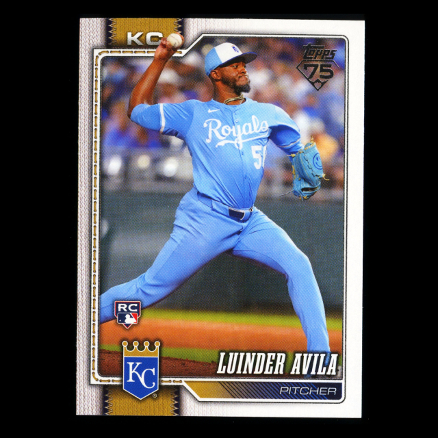 Luinder Avila RC 2026 Topps Rookie Royals