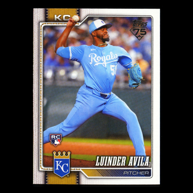Luinder Avila RC 2026 Topps Rookie Royals