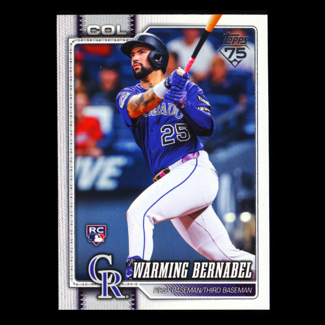 Warming Bernabel RC 2026 Topps Rookie Rockies