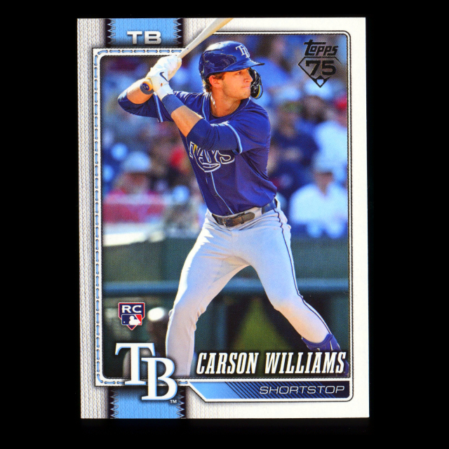 Carson Williams RC 2026 Topps Rookie Rays