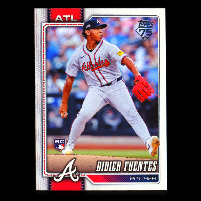 Didier Fuentes RC 2026 Topps Rookie Braves