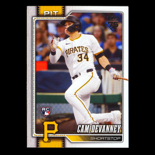 Cam Devanney RC 2026 Topps Rookie Pirates