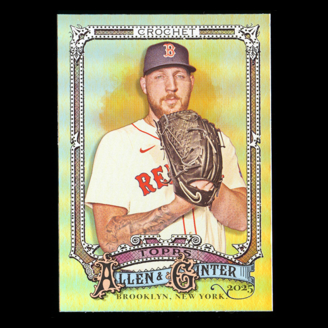 Garrett Crochet 2025 Allen & Ginter Silver Red Sox