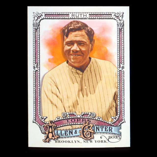 Babe Ruth 2025 Allen & Ginter Yankees