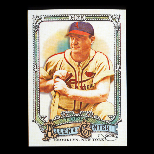 Johnny Mize 2025 Allen & Ginter Cardinals