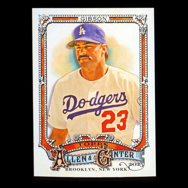 Kirk Gibson 2025 Allen & Ginter Dodgers