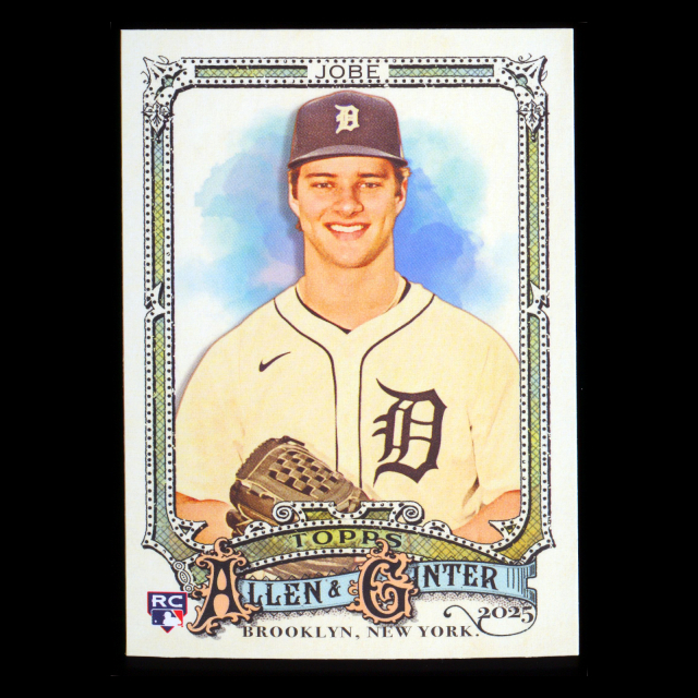 Jackson Jobe RC 2025 Allen & Ginter Rookie Tigers
