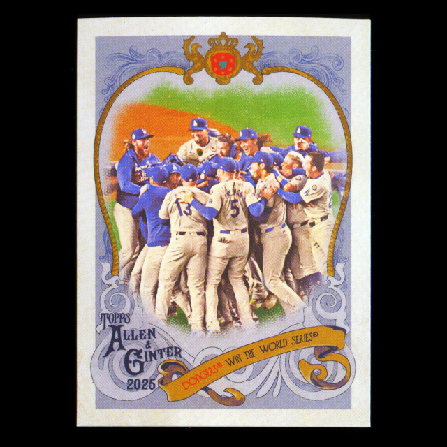 Freddie Freeman 2025 Topps Allen and Ginter Sweet Victory Dodgers